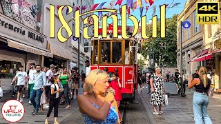 Journey Through Time Walking Tour in Istanbuls Different Districts  4K HDR 60fps [upl. by Nileuqaj299]