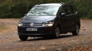 Volkswagen Sharan video review 90sec verdict [upl. by Borer]