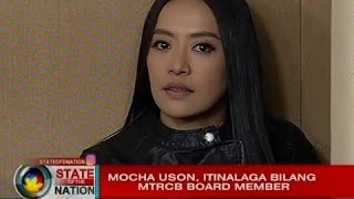 Mocha Uson itinalaga bilang MTRCB board member [upl. by Francisca]