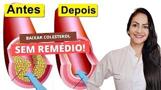 10 Melhores ALIMENTOS PARA BAIXAR COLESTEROL RÁPIDO  Dicas [upl. by Howe]