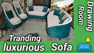 sofa set  drawing room sofa set 🇮🇳🛋️🔥  luxurious sofa set  rksofafurniture7292 [upl. by Gardner]