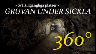 Svårtillgängliga platser GRUVAN UNDER SICKLA  360º 8K [upl. by Bodrogi]