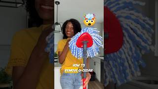 How To Remove O’Cedar Mop Head From The Mop Base Fast and Easy shorts viral spinmop [upl. by Kirat]