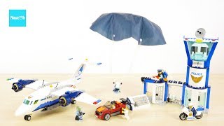 レゴ シティ 空のポリス指令基地 60210 パラシュートつき！ ／ LEGO City Sky Police Air Base 60210 [upl. by Narod]