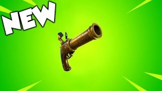 NEW FLINT LOCK PISTOL GAMEPLAY Fortnite SEASON 8 [upl. by Roon]