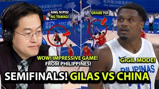 SEMIFINALS Buzzer Beater si Justin Brownlee│Philippines vs China 19th Fiba Asian Games [upl. by Reinnej]