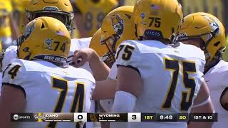 Idaho Vandals vs Wyoming Cowboys 09072024 FULL GAME [upl. by Annirac680]