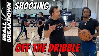 Secrets To Shooting The Basketball Off The Dribble [upl. by Cornel416]