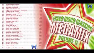 Italo Disco Classics Megamix Vol 2 Mixed by DJ Happy Vibes 2008 HD [upl. by Kakalina]