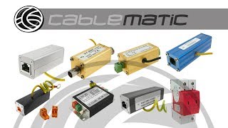 Protector de sobretensión y descargas eléctricas  distribuido por CABLEMATIC ® [upl. by Rhoda]