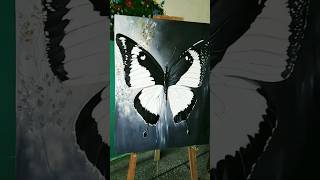 butterfly painting 20x30quotoil on canvas nature buterfly painting [upl. by Aubry]