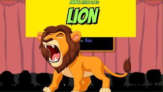 Animal Atlas S1E1 Lion [upl. by Susejedairam]