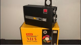 1960s Kodak instamatic m14 movie camera [upl. by Carder164]