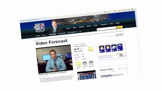 WCSH Video Forecast at WCSH6com [upl. by Ardnalahs]