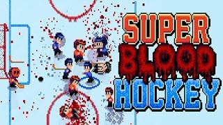 Super Blood Hockey Gameplay PC HD 1080p60FPS [upl. by Simetra]