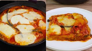 Parmigiana di melanzane in padella più leggera e veloce da preparare [upl. by Pavlov823]