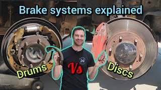 Disc vs Drum Brakes Which is Better amp how do they work [upl. by Curren983]