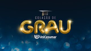 Colação de Grau  EAD Unicesumar [upl. by Dlorrej]