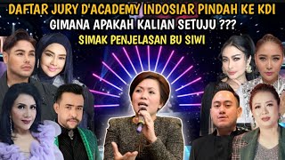 DAFTAR PARA JURY DACADEMY YANG PINDAH KE KDI  dangdut academy asia 7da asia 7daa7 [upl. by Margaret]