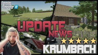 LS22 KRUMBACH MAP by Redkeinstus UPDATE NEWS MAPVORSTELLUNG  Zwischenstatus vom Mapper [upl. by Ashford]