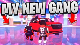 I JOINED MY FIRST GANG IN THIS NEW VICE CITY ROBLOX HOOD GAME [upl. by Lorrin322]