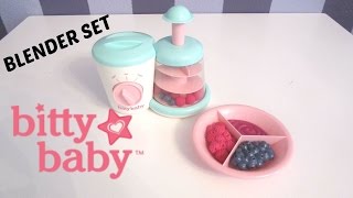 American Girl BITTY BABY BLENDER UNBOXING [upl. by Ihsir]