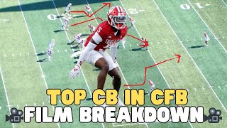 Film Breakdown Indiana CB DAngelo Ponds DOMINATED Nebraska See What Makes Him A Top CB In CFB [upl. by Pillihpnhoj382]