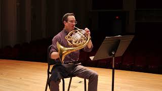 LMEA AllState Etudes for Horn Set 1 [upl. by Vincelette]