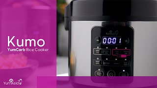 Yum Asia Kumo YumCarb Rice Cooker  For Perfect Healthy Rice Cooking [upl. by Ahsilad]