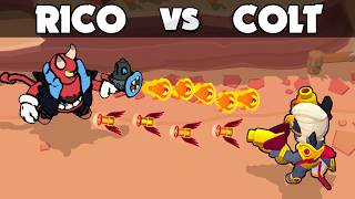 RICO vs COLT ⭐ Brawl Stars [upl. by Lowndes]