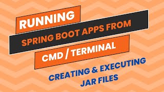 Running Spring Boot Apps from CommandTerminal amp Creating jar file and executing jar [upl. by Andromeda]