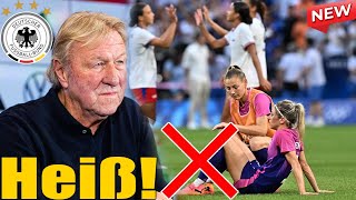 Hrubesch hat Beschwerde bei der UEFA eingereicht DFBFrauen im OlympiaHalbfinale ausgeschieden [upl. by Buonomo]