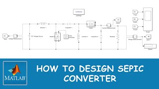 How to Calculate and Design SEPIC Converter using MATLAB Simulink [upl. by Rolyab]