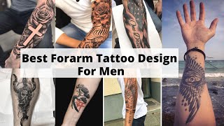 Best forearm tattoos for men  Forearm tattoo ideas for men  Men tattoo design  Lets style buddy [upl. by Acceber245]