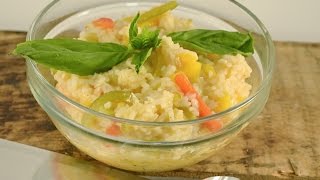 How to Make Loaded Risotto  Vegetable Rice Recipe  RadaCutlerycom [upl. by Enilkcaj]