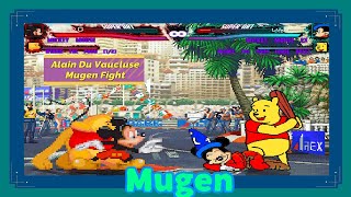 Mugen  Mickey Mouse amp Winnie The Pooh Vs Mickey Mouse EX amp Baseball Winnie The Pooh Request [upl. by Crowe445]