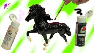 Paint Do It Yourself DIY Painting Breyerfest 2017 Rare Breyer Horse  Custom Video [upl. by Atnoed]