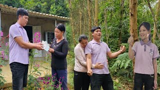 Kind police help Mrs Dung buy acacia trees and land  Luu hugs police on acacia hill unexpectedly [upl. by Joh933]