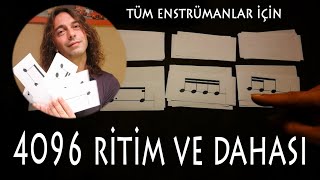 4096 RitimGitar Ritimleri İçinTüm Enstrümanlar İçinMüzik Eğitimi Alanlar İçinNota Okumak İçin [upl. by Lubbock841]