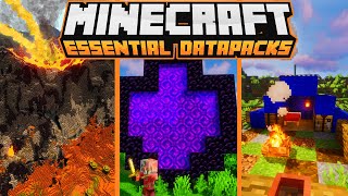 Top 10 BEST Datapacks to Enhance YOUR Minecraft World [upl. by Horlacher]