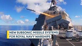 The Royal Navys new seaskimming missile system explained [upl. by Abey]