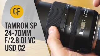 Tamron SP 2470mm f28 Di VC USD G2 lens review with samples Fullframe amp APSC [upl. by Sirk]