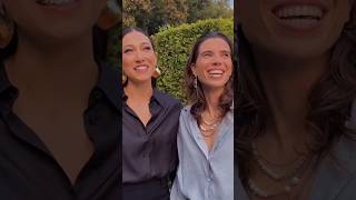 Christen Press and Tobin Heath MAKERS Conference 2024 Honors 🥰🥰 christenpress tobinheath preath [upl. by Anali]