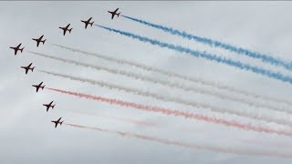 Red Arrows Scottish Air Show Ayr 3 September 2017 [upl. by Eno471]