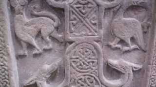 Pictish Cross Slab Carved Stone Meigle Perthshire Scotland [upl. by Aili]