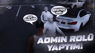 ADMİN ROLÜ YAPTIM Fivem Troll [upl. by Chesnut]