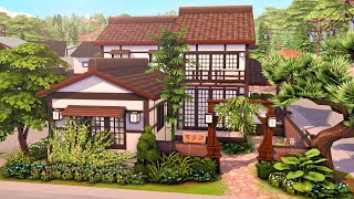 Shinrinyoku Family House  NO CC  The Sims 4 Speed Build [upl. by Nerhe103]