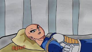 vegeta tiene cáncer 😔 db animacion [upl. by Petuu]