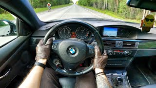 2010 BMW 325i e92  POV TEST DRIVE [upl. by Attelrahc]