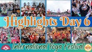 Highlights of Day 6 at the International Yoga Festival 2024 at Parmarth Niketan Rishikesh [upl. by Peoples]